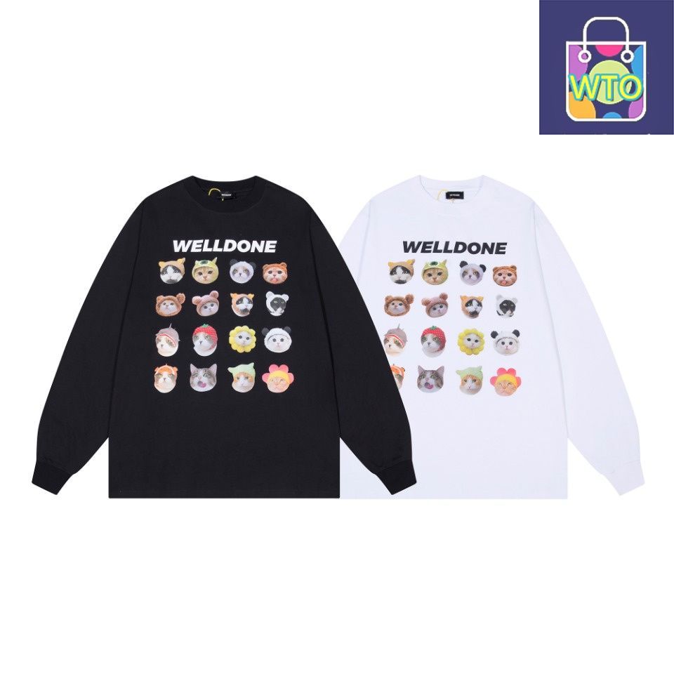 本日限定特価】ON 827 メンズ ロングスリーブ Tシャツ プリント
