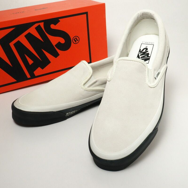 □未使用品□2020年製□WTAPS×VANS OG CLASSIC SLIP-ON LX 