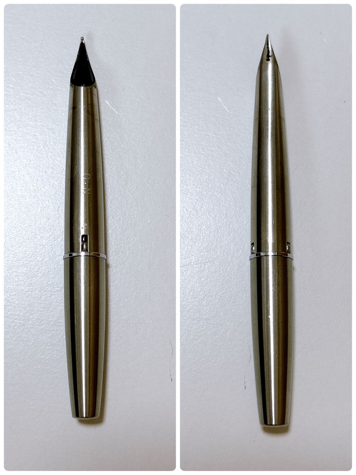 PILOT パイロット 万年筆 インクなし 筆記未 シルバー MH57 品 管理番号ARCAMRA24