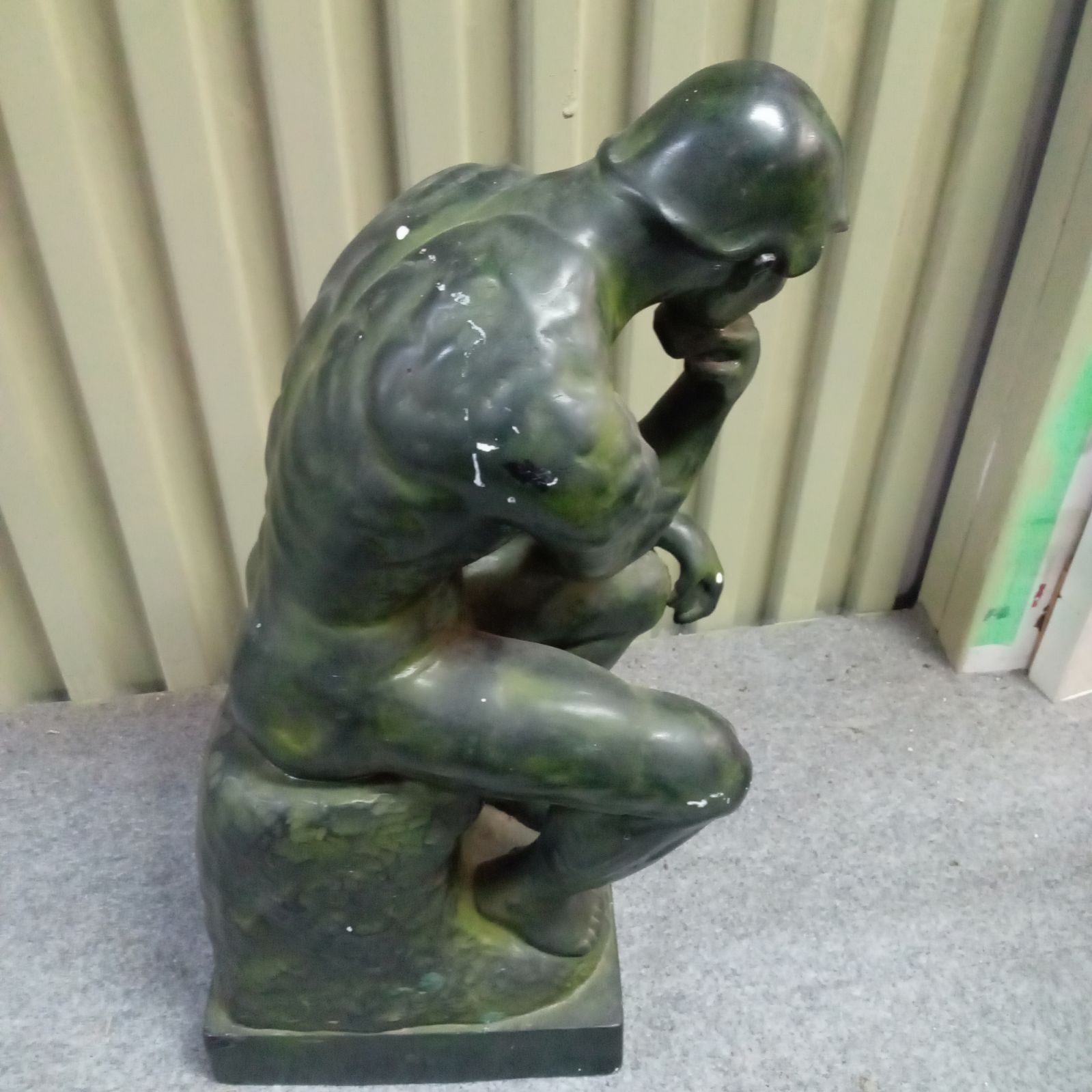 堀石膏 ロダン 考える人（大） 石膏像 美大受験 オブジェ 【公式通販】