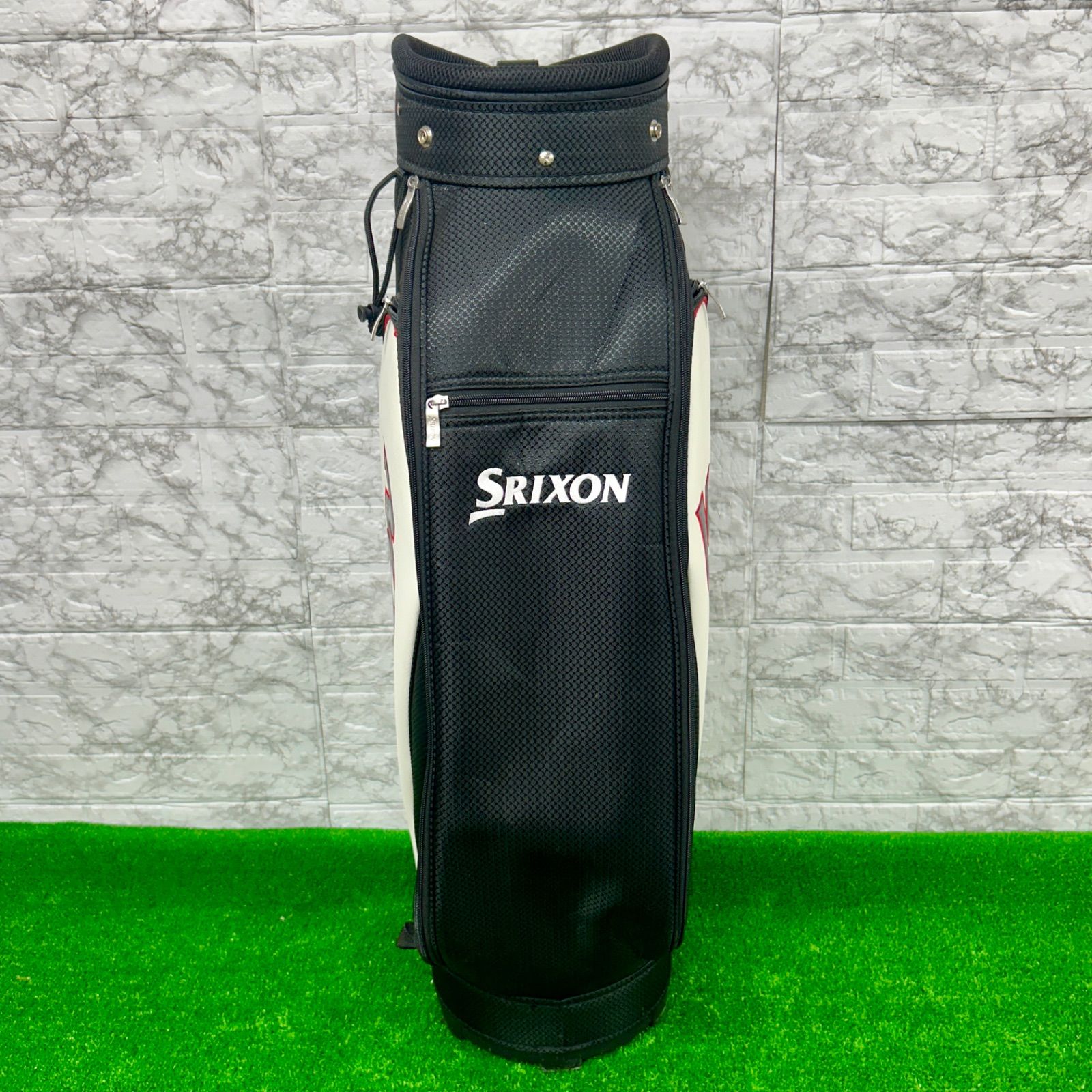 良品】SRIXON スリクソン キャディバッグ GGC-S128G 9型 2.9kg ブラック/ホワイト/レッドダンロップ - メルカリ