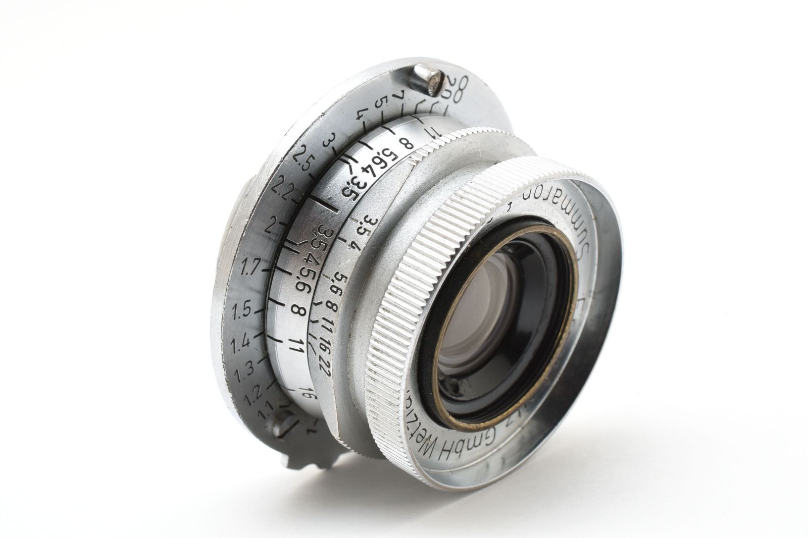 ☆美品☆Leica Summaron 35mm F3.5 Lマウント 105万台 フィート表記 前期型 ライカ ズマロン #848 OH済 極上美品 Leica ライカ Summaron 35mm F3.5 L