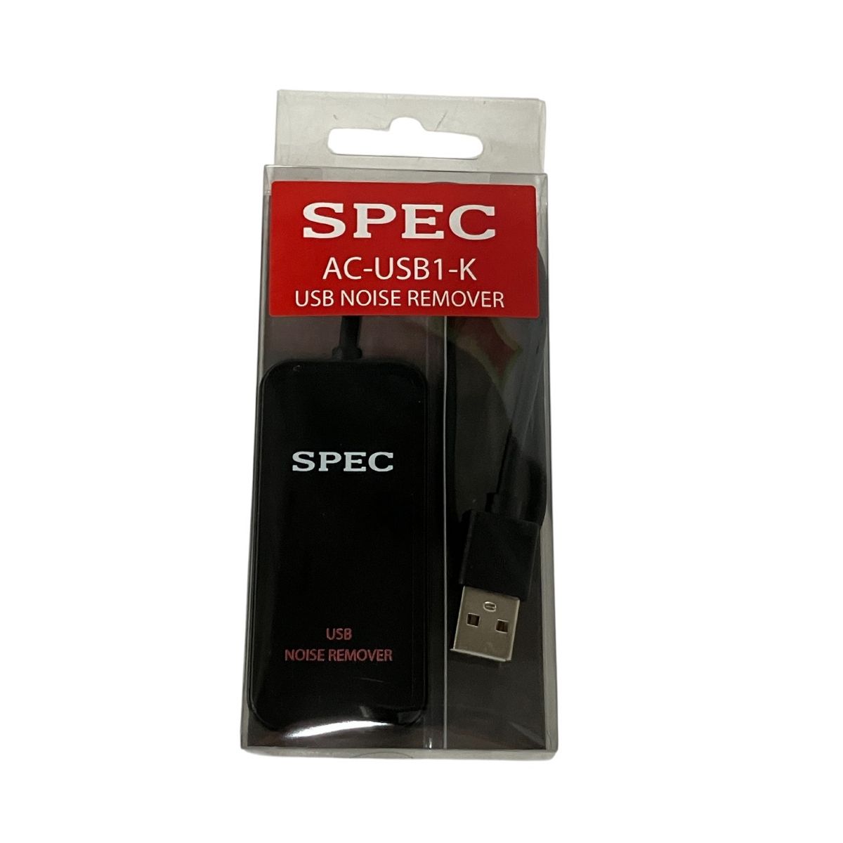 SPEC AC-USB1-K USB NOISE REMOVER ノイズリムーバー 音響機材 B10528439
