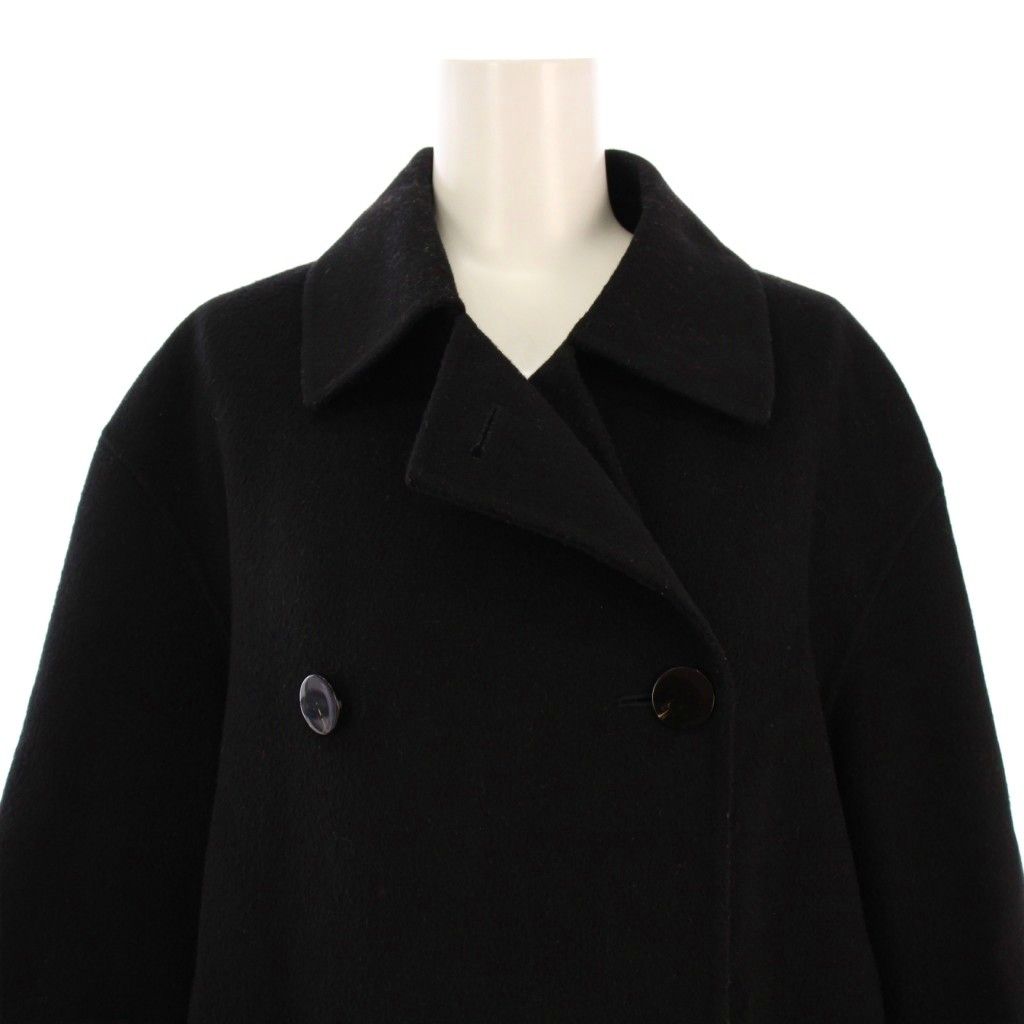  セオリー Theory 20 AW DIVIDE LUXE UTL PEACOAT C ピーコート Pコート ショート カシミヤ P 黒 01-0309604 BM H その他 トップス