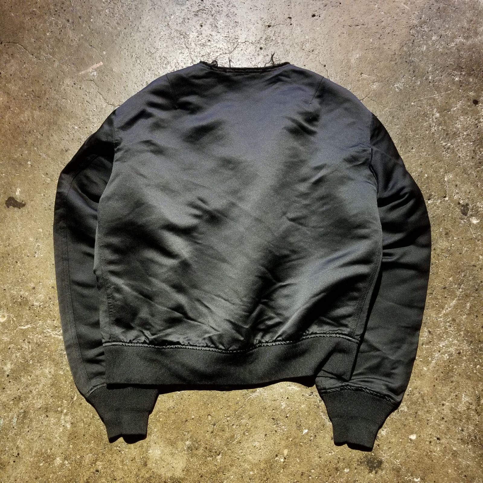 BLACK COMME des GARCONS 24ss エステルボンバージャケット MA-1