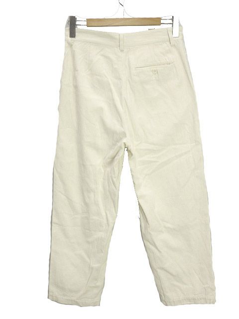 WIRROW ウィロウ COTTON TWILL TUCK PANTS 152137-121 コットンツイル