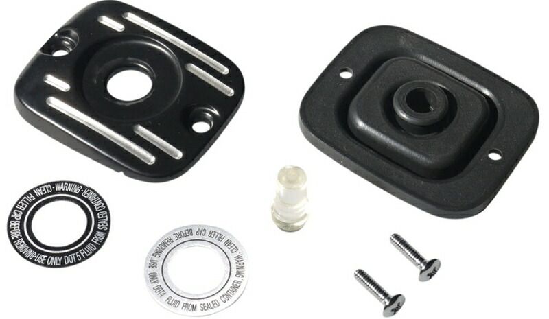 フロント マスターシリンダーカバー 2005〜07年ツーリング 2006〜17年ダイナ 2006〜14年ソフテイル 2014〜17年トライク