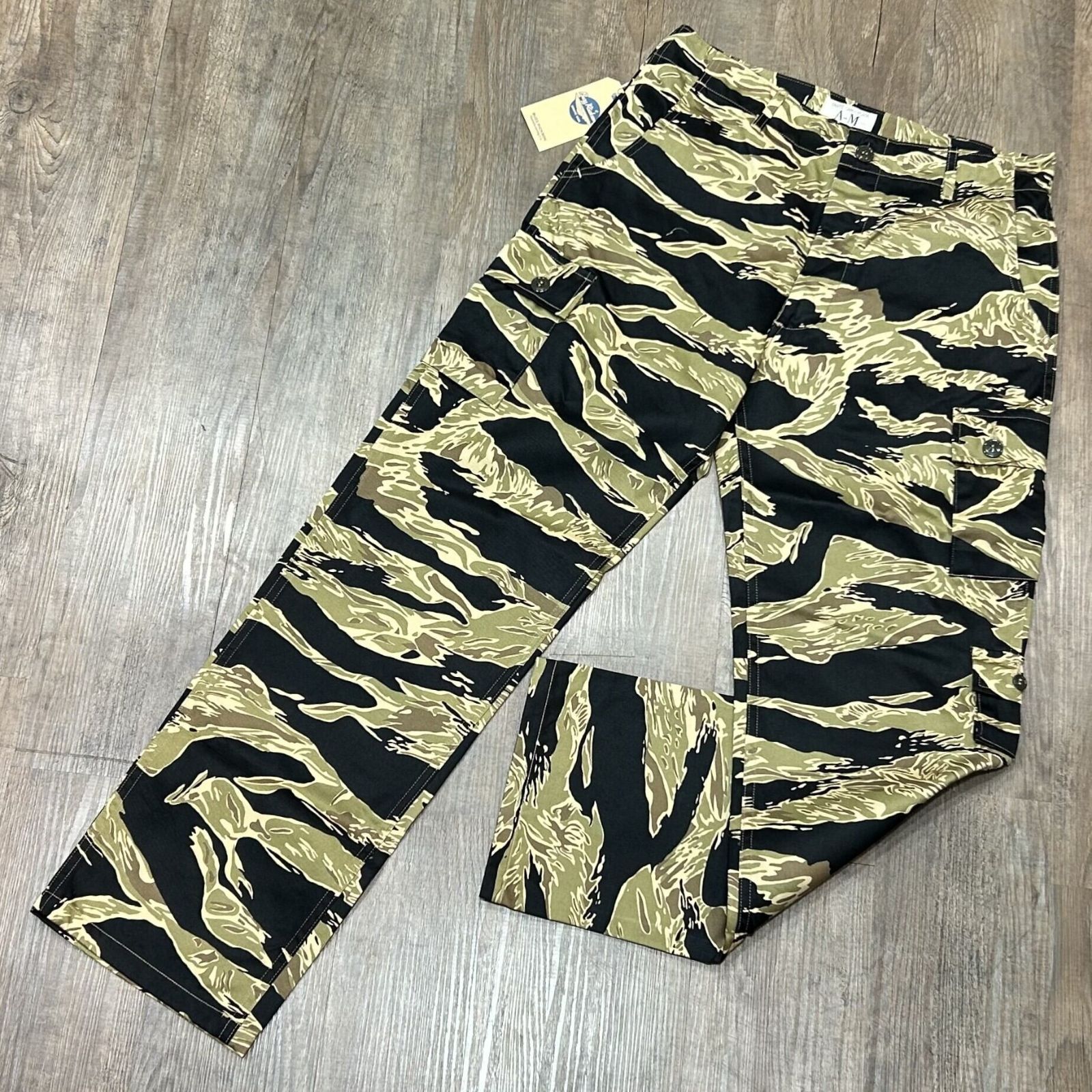 バズリクソンズ ゴールドタイガー カモパンツ BR42502 Lサイズ　タグ付 BUZZ RICKSON'S バズリクソンズ ゴールドタイガーカモフラージュ