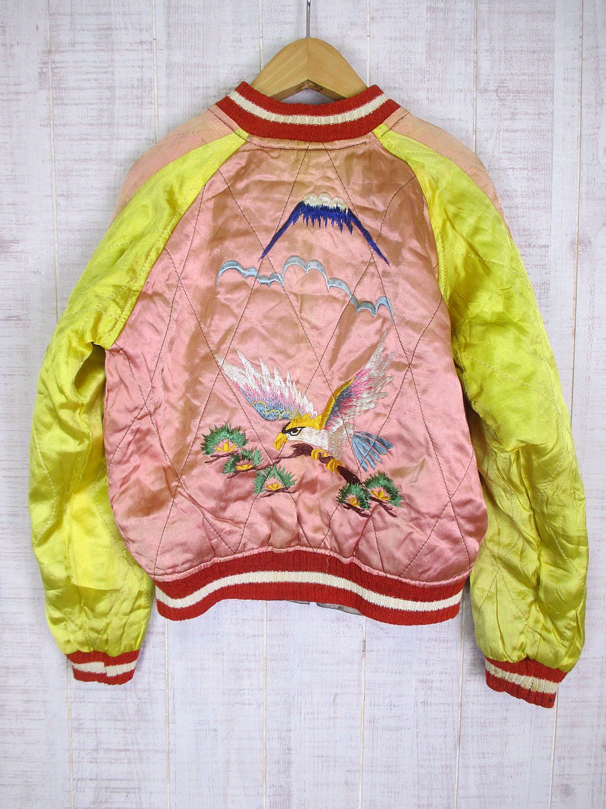 40s 50s キッズ スカジャン スーベニアジャケット ビンテージ ベトジャン 40's 50's ヴィンテージ スカジャン スーベニアジャケット