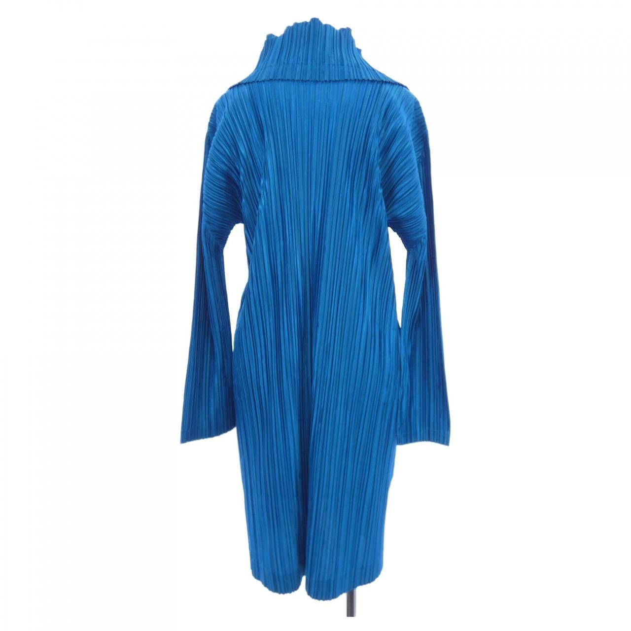 PLEATS PLEASE プリーツプリーズ ワンピース 青 2203223E0107 プリーツプリーズ PLEATS PLEASE ワンピース ENCHANT プリント 3