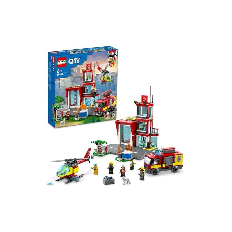 新着商品】レゴ(LEGO) シティ 消防署 60320 おもちゃ ブロック 