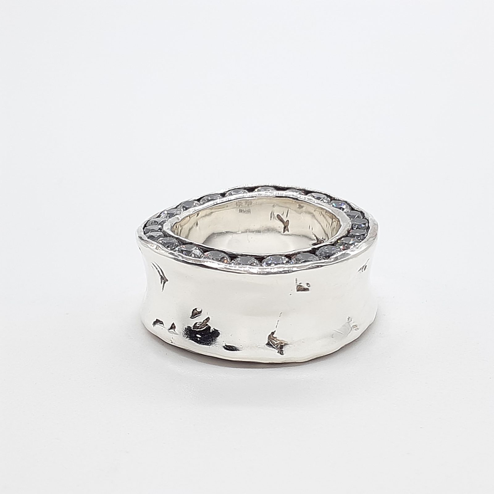 □e.m.□ジルコニアリング【13号】 e.m. スカル パール ジルコニア □e.m.□ジルコニアリング【13号】 e.m. スカル パール ジルコニア