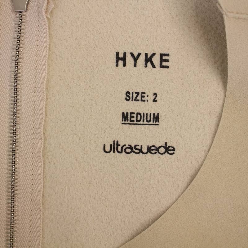 ハイク HYKE ULTRASUEDE CROPPED TOP ブラウス シャツ