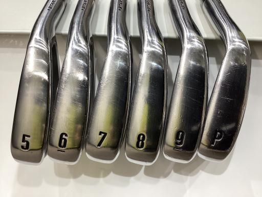 レフティ】ピン G430 黒ドット メンズアイアンセット 6本