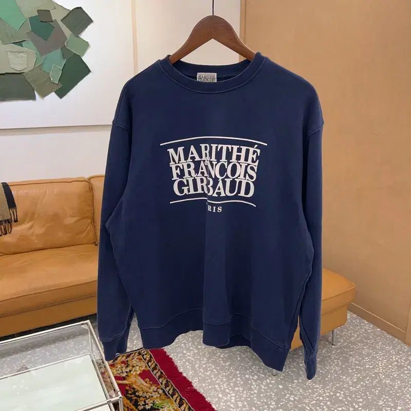 【MARITHE】★送料・関税込★レタリング ロゴ スウェットシャツ MARITHE + FRANCOIS GIRBAUD トレーナー スウェット LETTERING