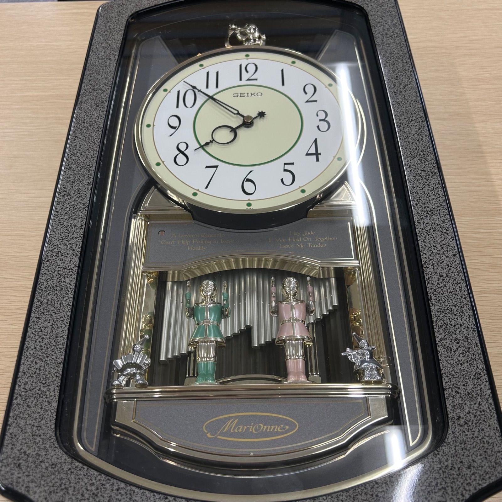 美品】SEIKO セイコー マリオーヌ からくり時計 RE523B - メルカリ
