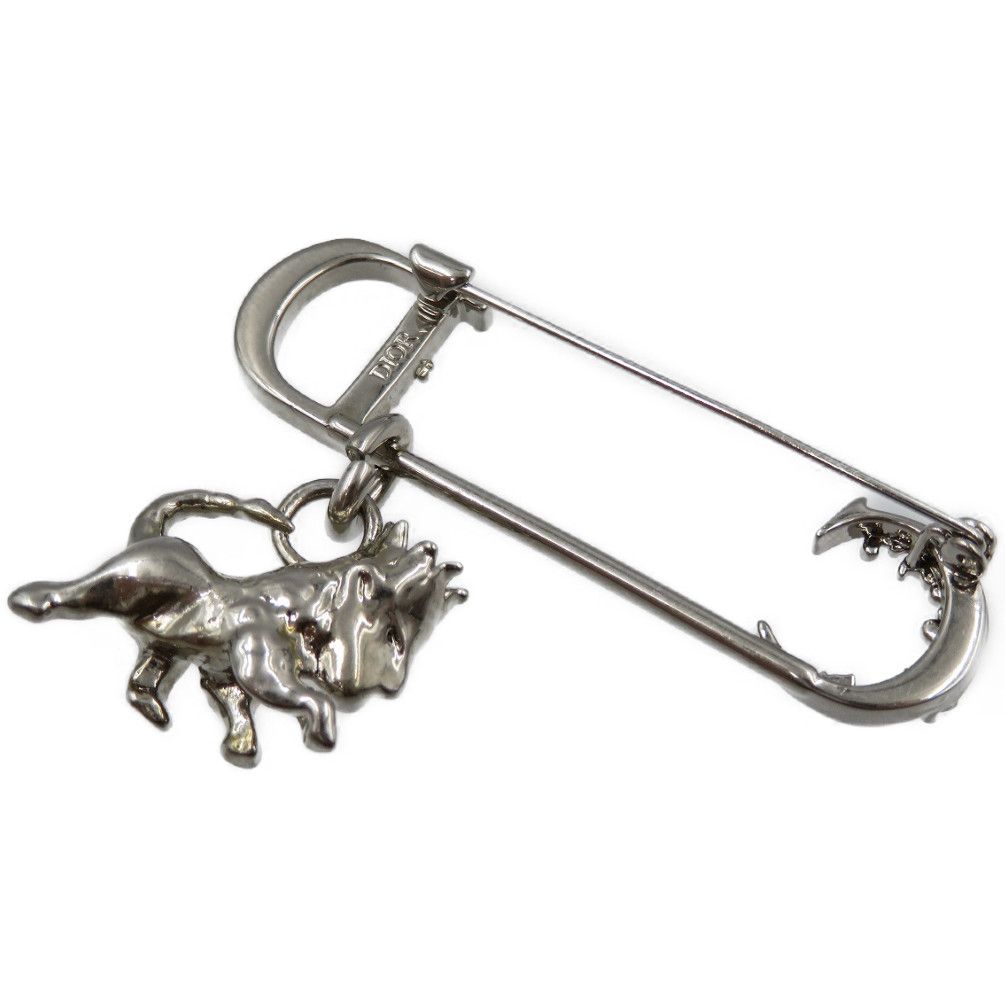 美品 クリスチャンディオール Peter doig Lion ライオン メタル