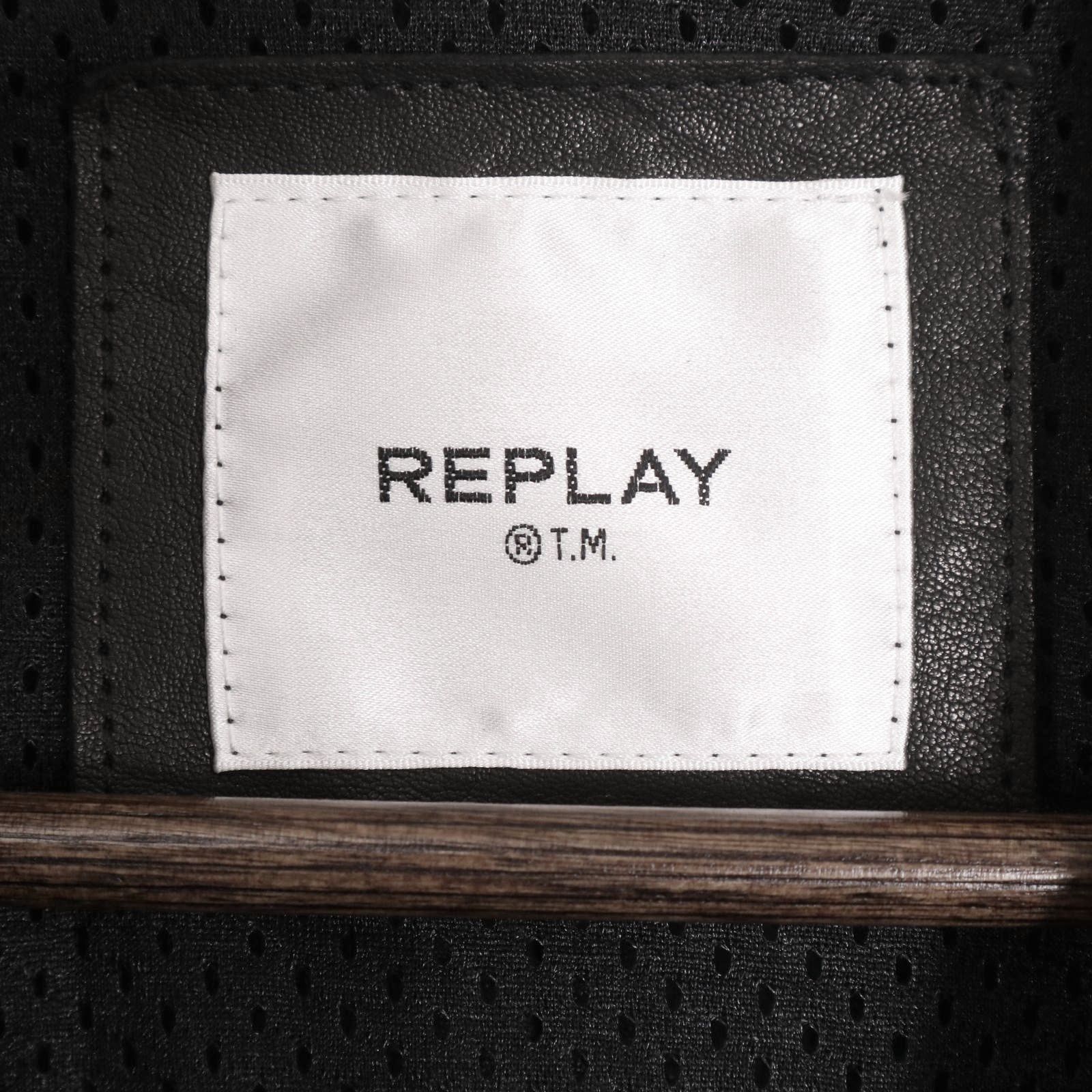 14.3万 REPLAY リプレイ レザージャケット - メルカリ 