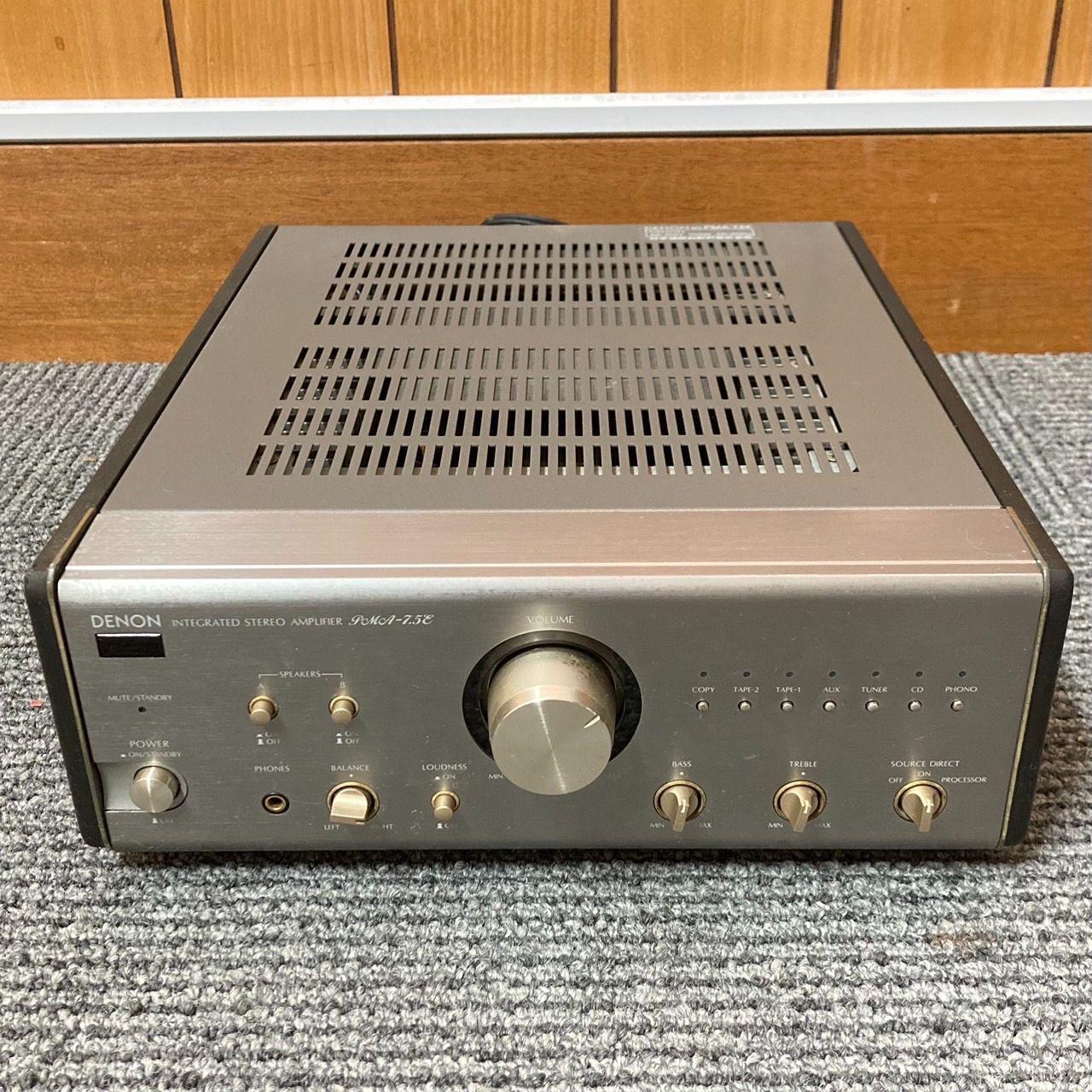 動作未確認】DENON(デノン) ポイントコンポシリーズ プリメインアンプ PMA-7.5E／現状品 中古品 ジャンク品 - メルカリ