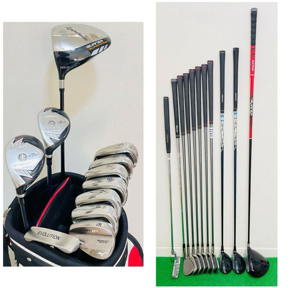 8745 TaylorMade MIZUNO maruman他 レフティ 左利き メンズ ゴルフ