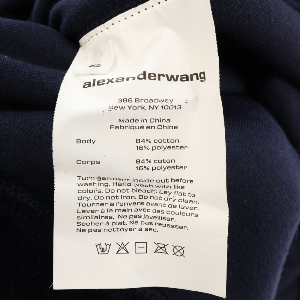 ALEXANDER WANG (アレキサンダーワン) Logo Crewneck Swaetshirt