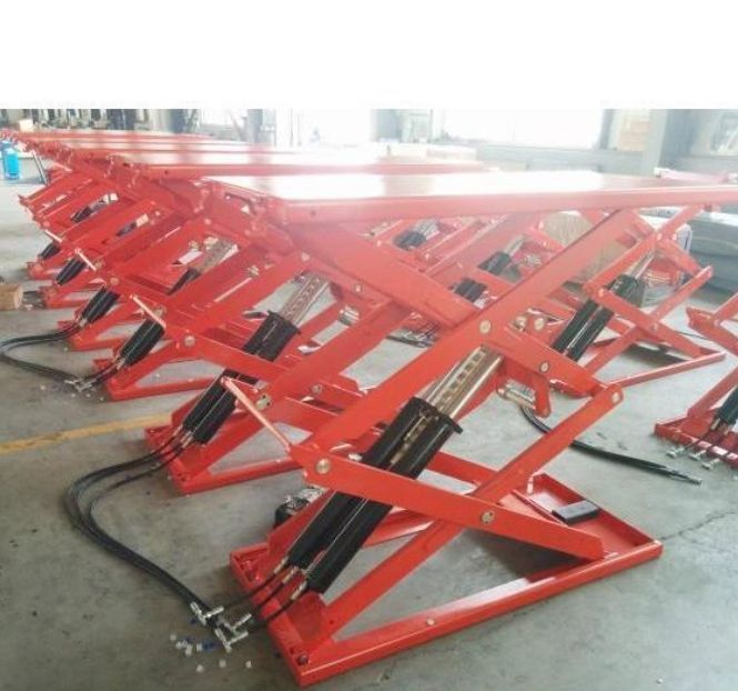 シザーリフト 電動油圧式トータスリフト グレードアップ 3トン 簡単