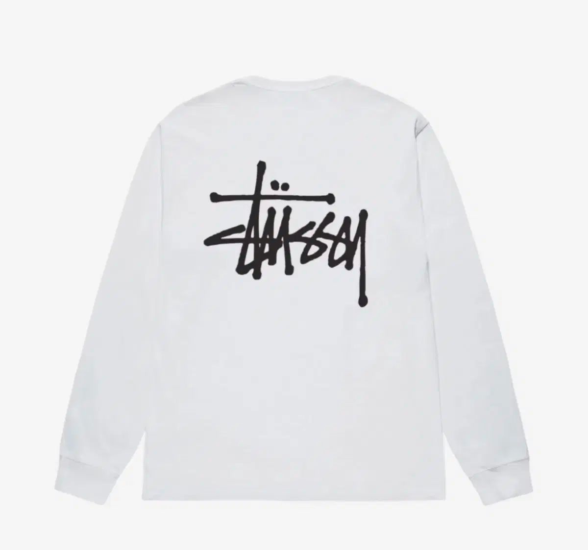 STUSSY ステューシー 長袖 Tシャツ 白