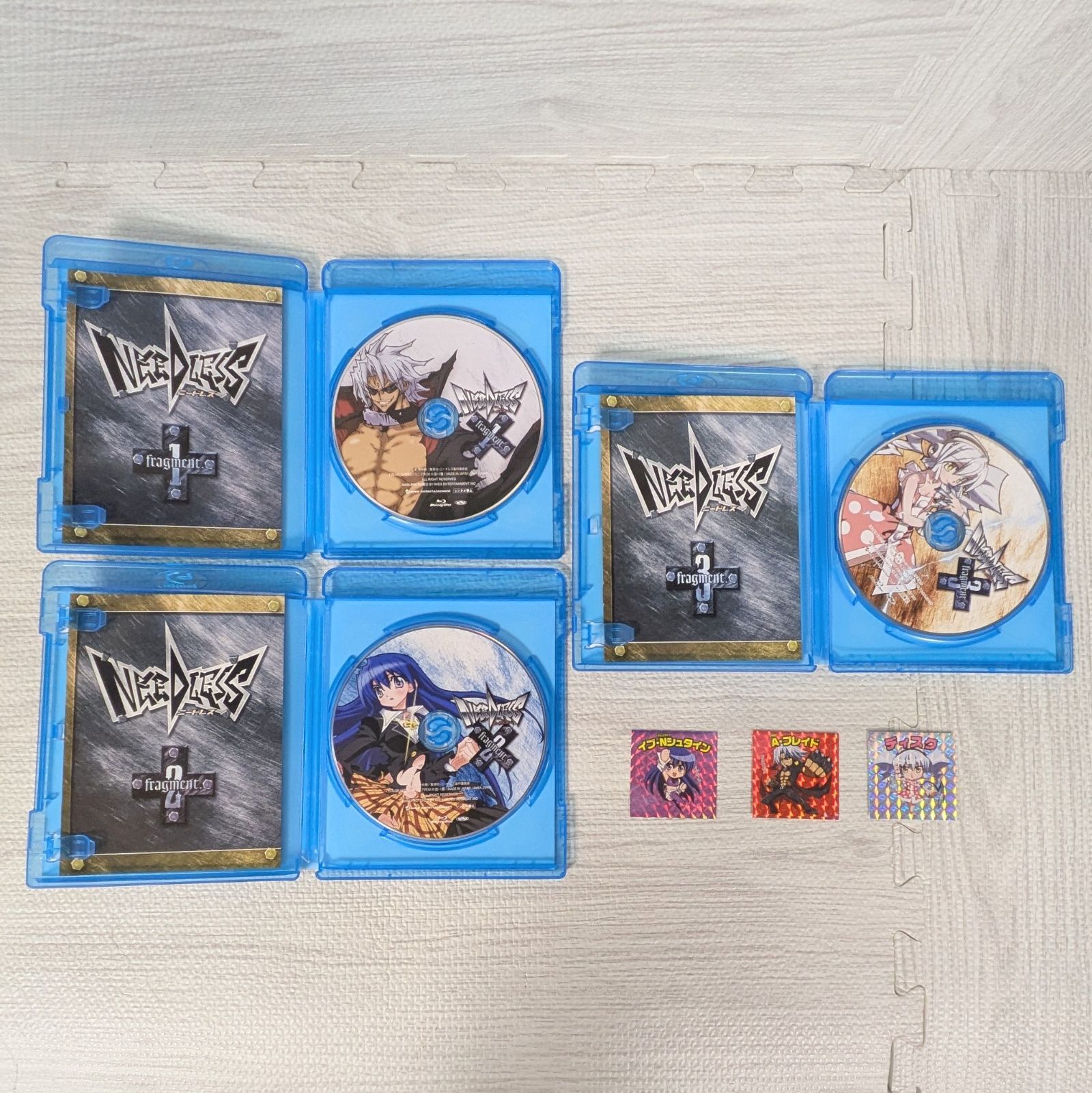 NEEDLESS ニードレス 全12巻 Blu-ray ブルーレイ シール付き アニメ