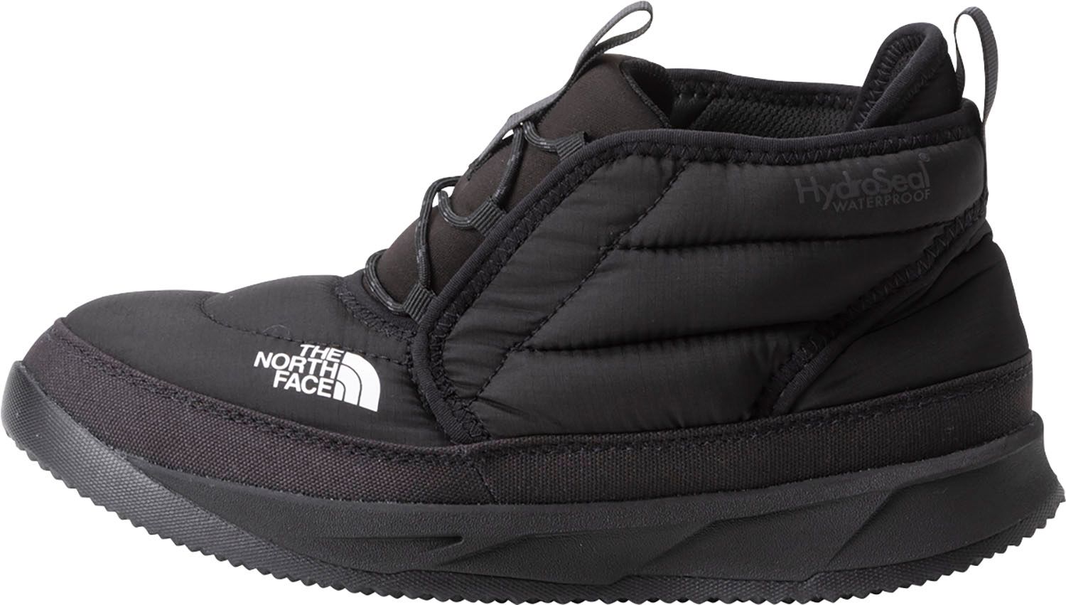 ザ ノース フェイス THE NORTH FACE アウトドア ヌプシ チャッカ ウォータープルーフ II レディース W Nuptse Chukka WP II アウトドアシューズ 防水 保温力 冬 防水透湿素材 高反発 KK TNFブラック×TNFブラック