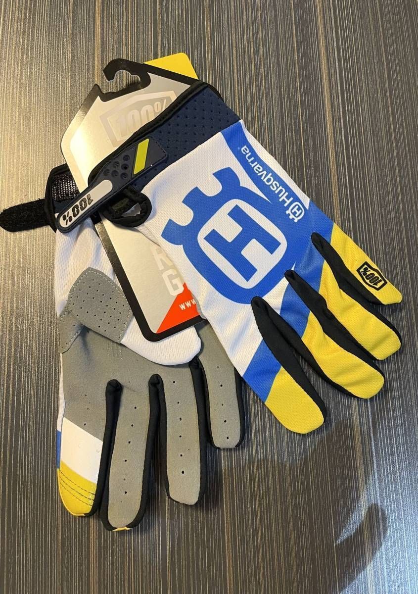 ☆アウトレット新品☆ L ハスクバーナ Husqvarna Motorcycles RACING バイク用グローブ 防護手袋 バイクウエア オートバイ  自転車 B - メルカリ