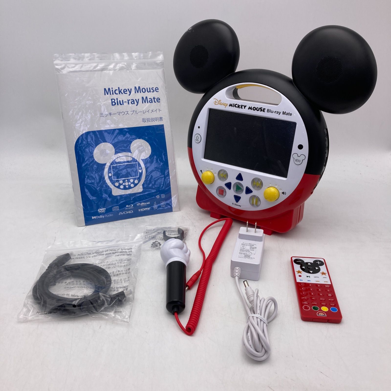 【ディズニー英語】DWE ブルーレイメイト プレイヤー 最新版】2024年購入 ミッキーメイト ブルーレイ Blu-rayプレイヤー