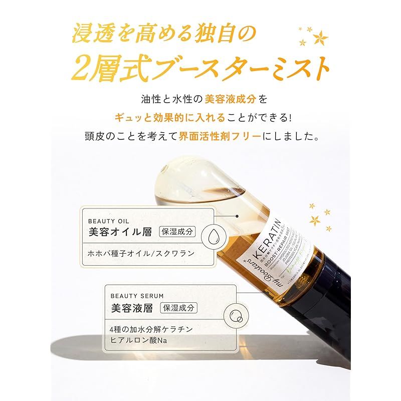 マイブースターズ 【ケラチン】シャンプー&トリートメント