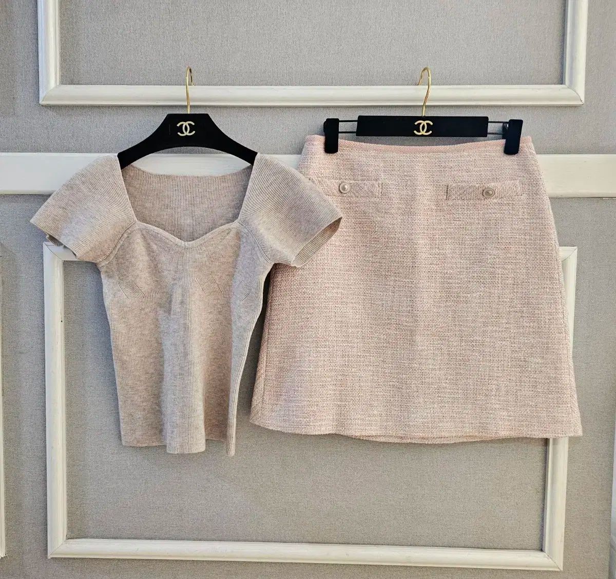 ツイードスカート 66