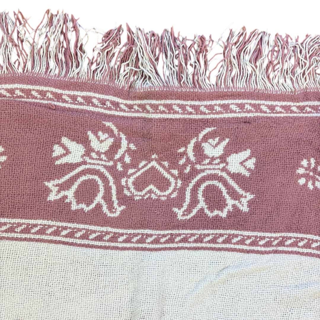 vintage ラグ カーペット マルチカバー、薔薇、花束、ハート、428 vintage ラグ カーペット マルチカバー、薔薇、花束、ハート