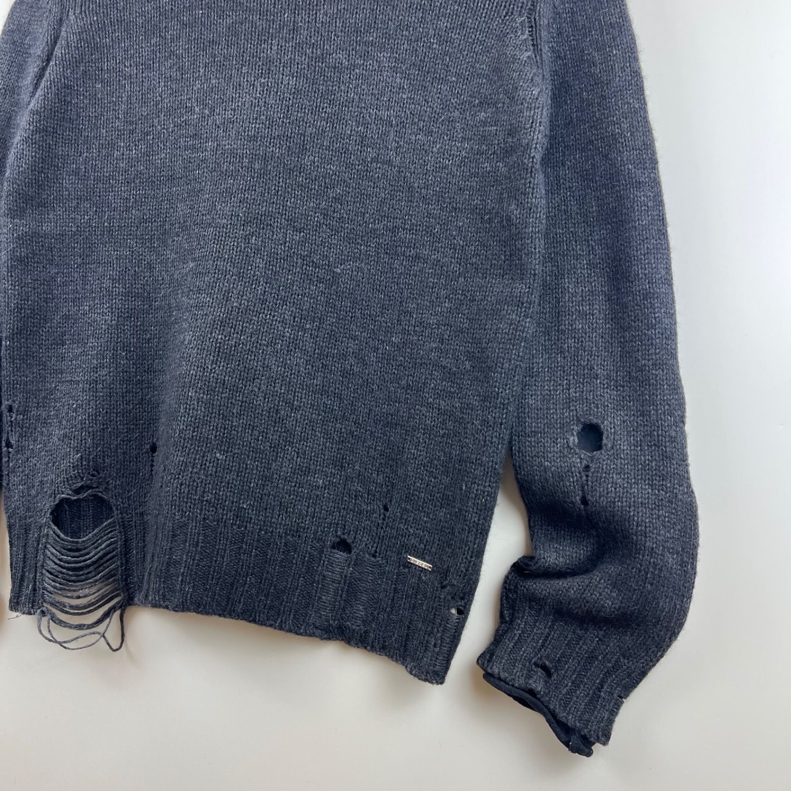 DIESEL y2k style grunge knit sweater XS ディーゼル グランジニット