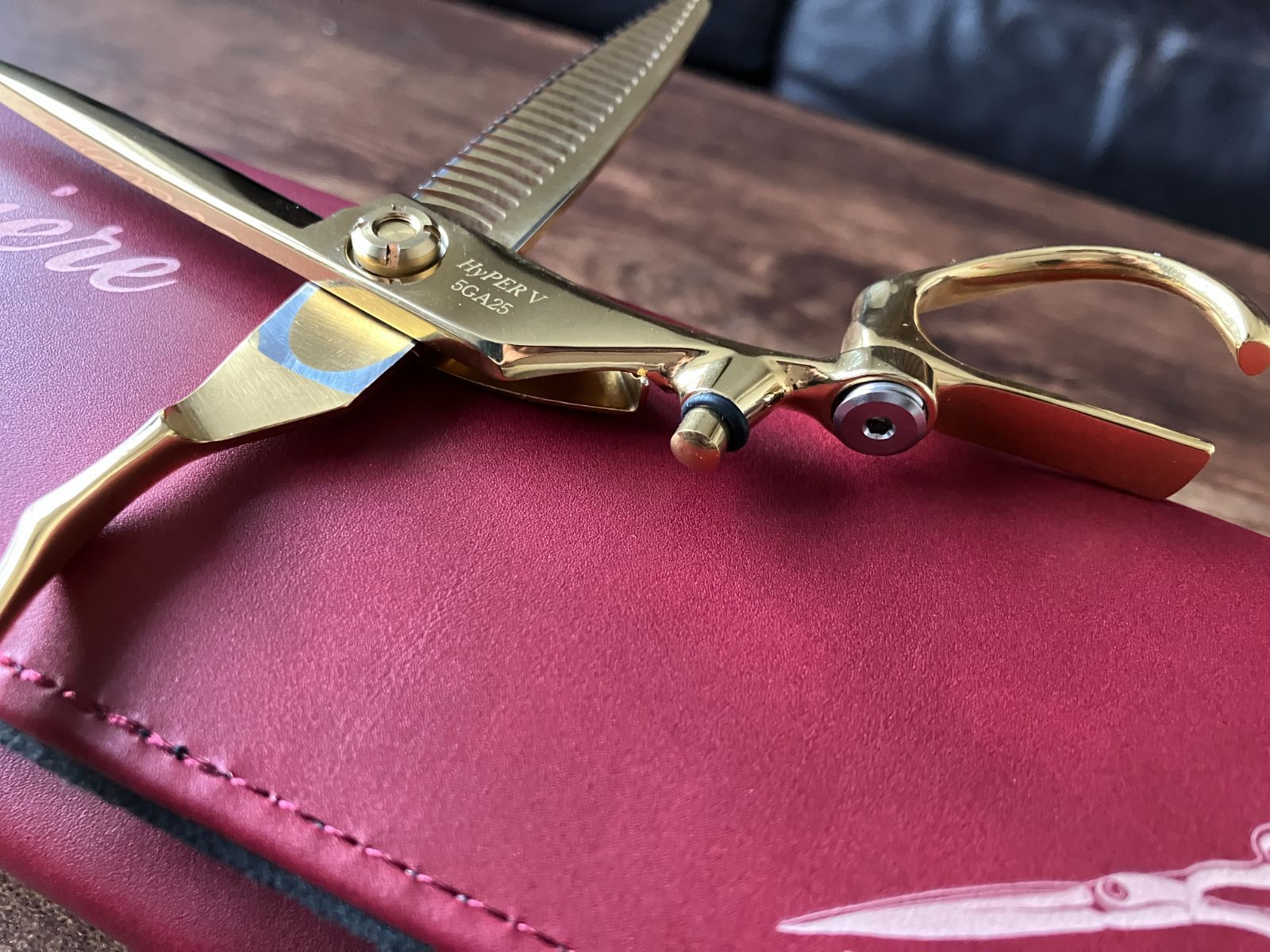 LumiereルミエールHyPER III セニングシザー Lumiere】Gold Scissor