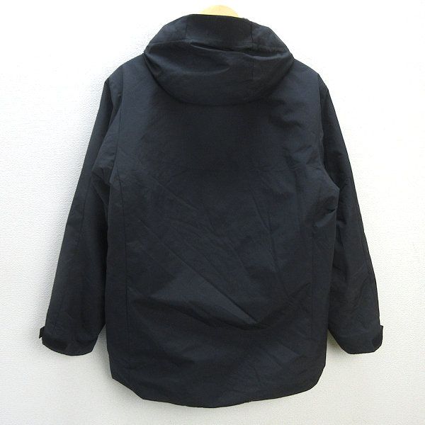 U□ユニクロ/UNIQLO ハイブリッドダウンジャケット/311-421716【M】黒