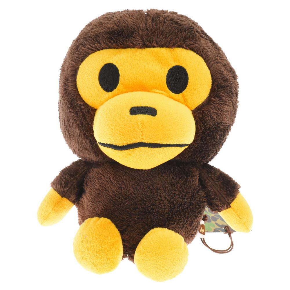 A BATHING APE - A BATHING APE エイプ マイロ ふわふわ ぬいぐるみ ブラウン A BATHING APE BABY MILOエイプ