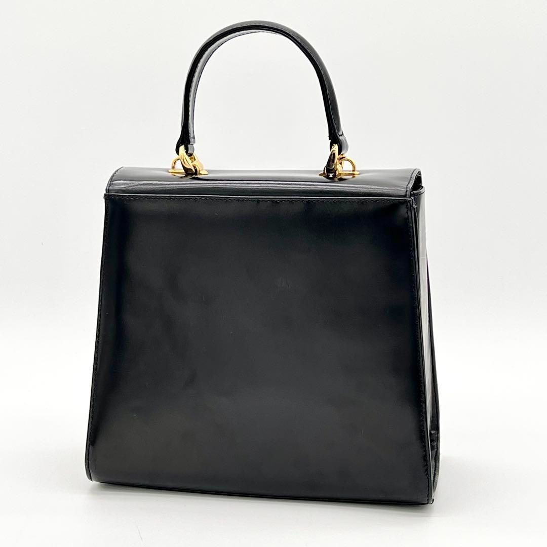【良品】milaschon トップハンドル ハンドバッグ 2way ブラック 良品】milaschon トップハンドル ハンドバッグ 2way ブラック