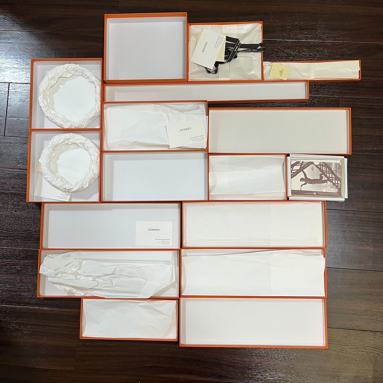 エルメス（HERMES）空箱5個セット Yahoo!オークション -「エルメス 空箱」の落札相場・落札価格