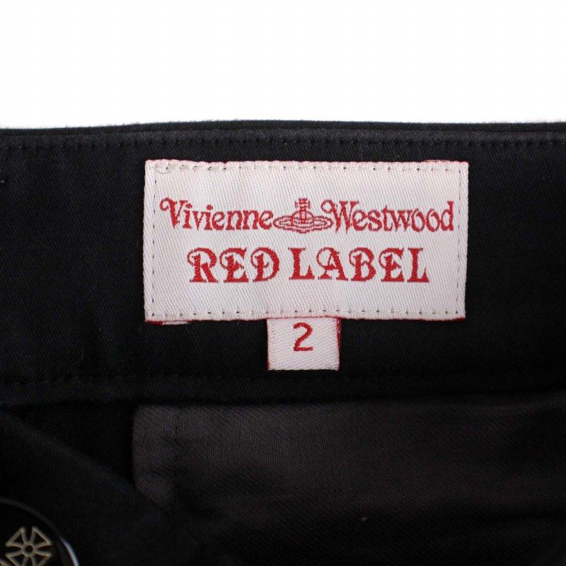 Vivienne Westwood RED LABEL パンツ　ブラック Vivienne Westwood RED LABEL(ヴィヴィアンウエストウッドレッド