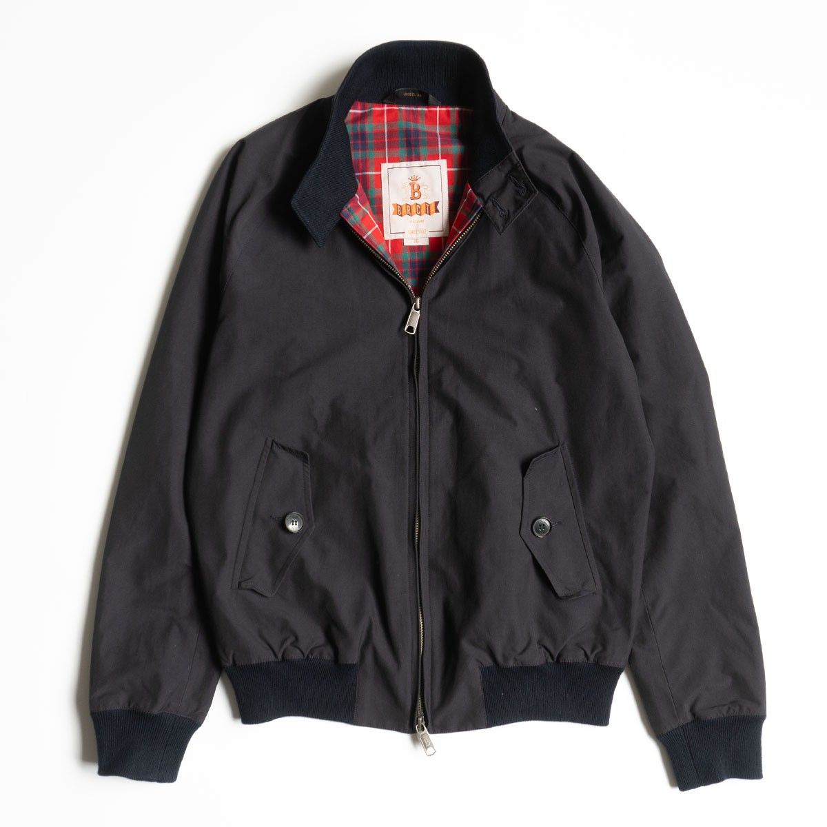 美品バラクータハリントンジャケット G9 スイングトップ 36　黒 ブラック　S BARACUTA 【並行輸入品】 バラクータ メンズ ハリントン