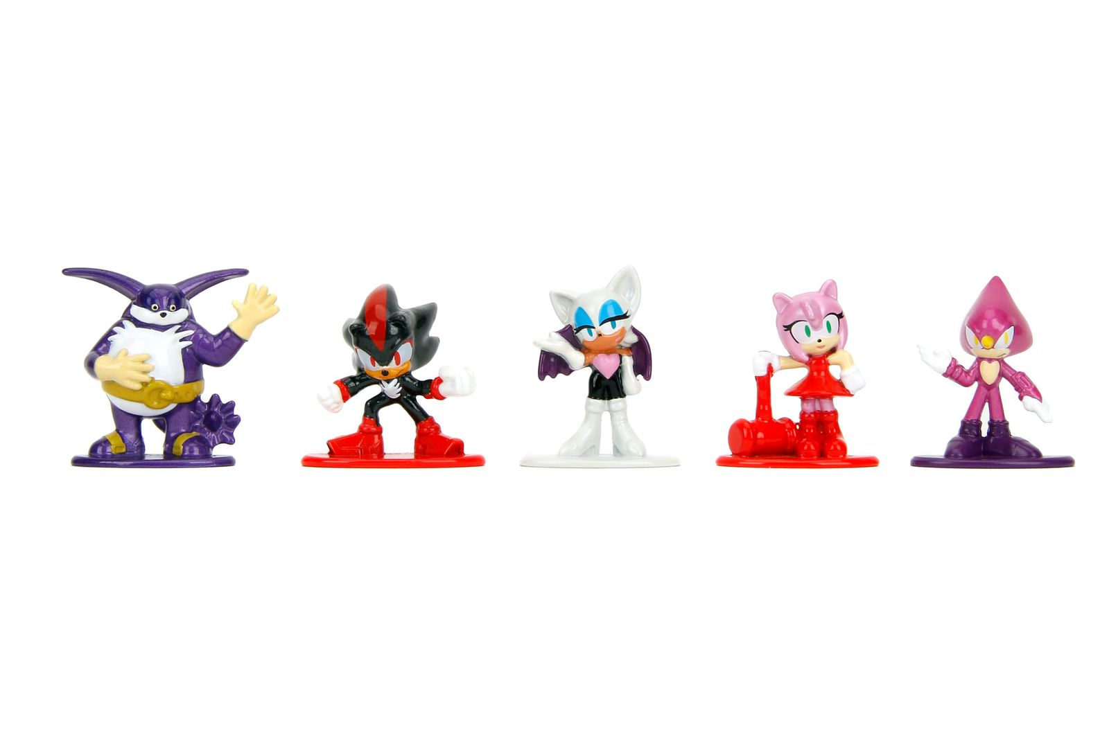 ソニック　ナノメタルフィギュア　セット　ダイキャスト JADA TOYS ソニック・ザ・ヘッジホッグ ナノメタルフィグズ