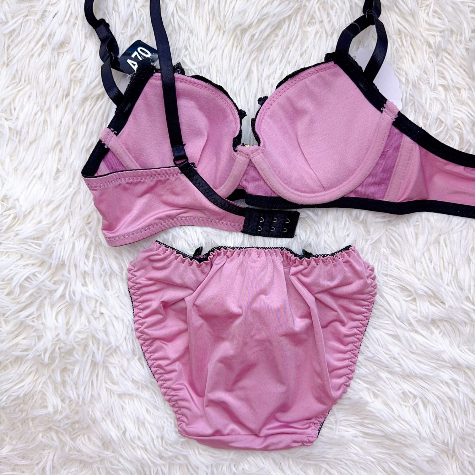 ハングリーアングリー 着せ替え服セット ピンクと黒のレース es1053-g1