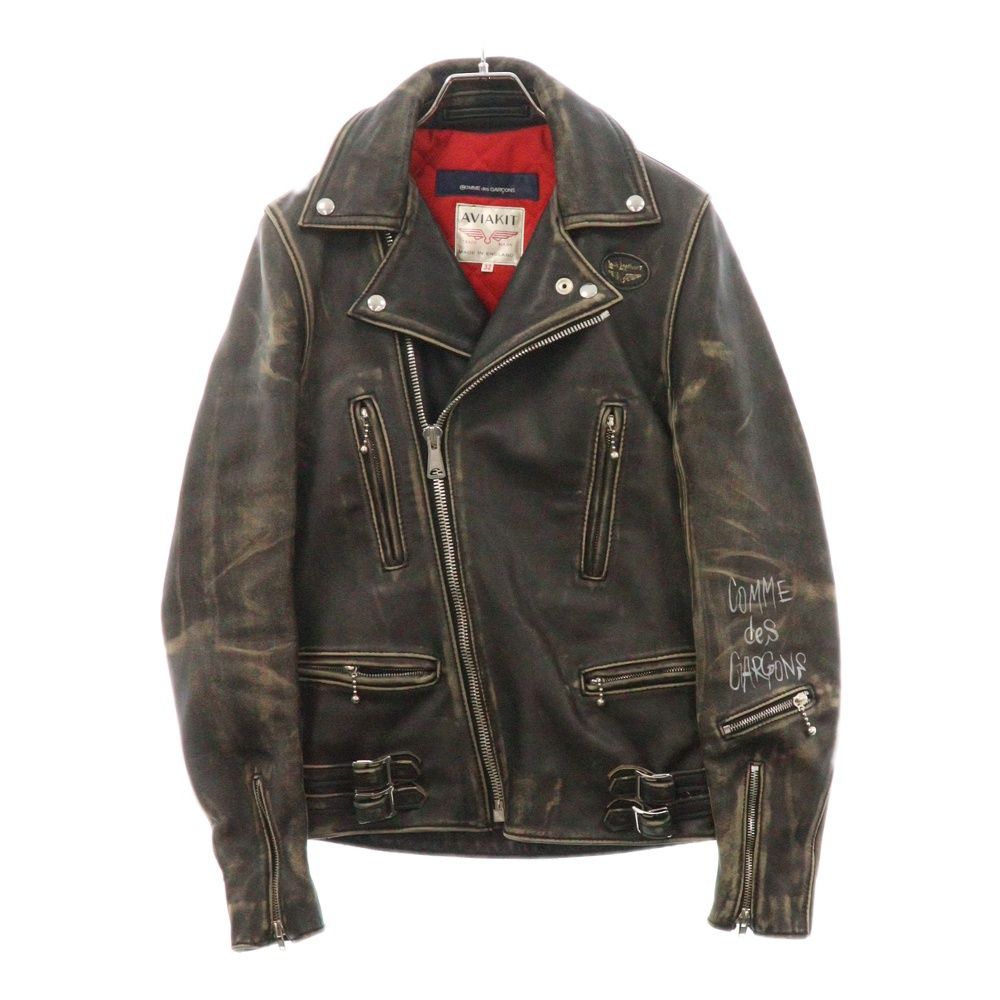 A BATHING APE ダブルライダースジャケット