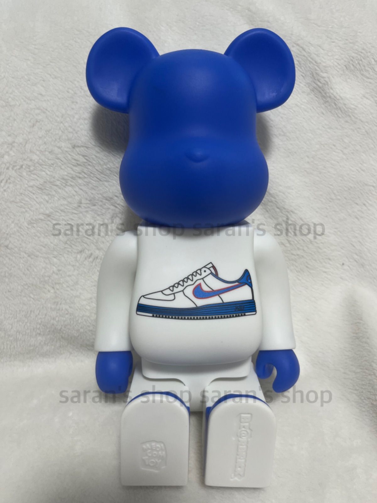 【割引価格】ベアブリック  BE@RBRICK 400% 28センチ ナイキ NIKE 白 青 赤 三体セット