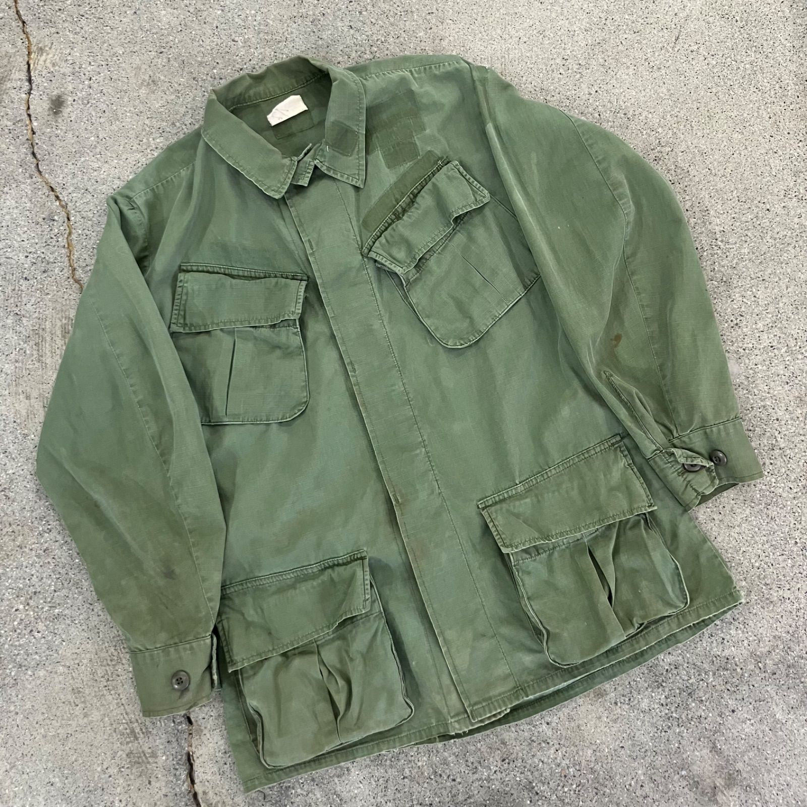 Military】60s Jungle Fatigue Jacket 4th 