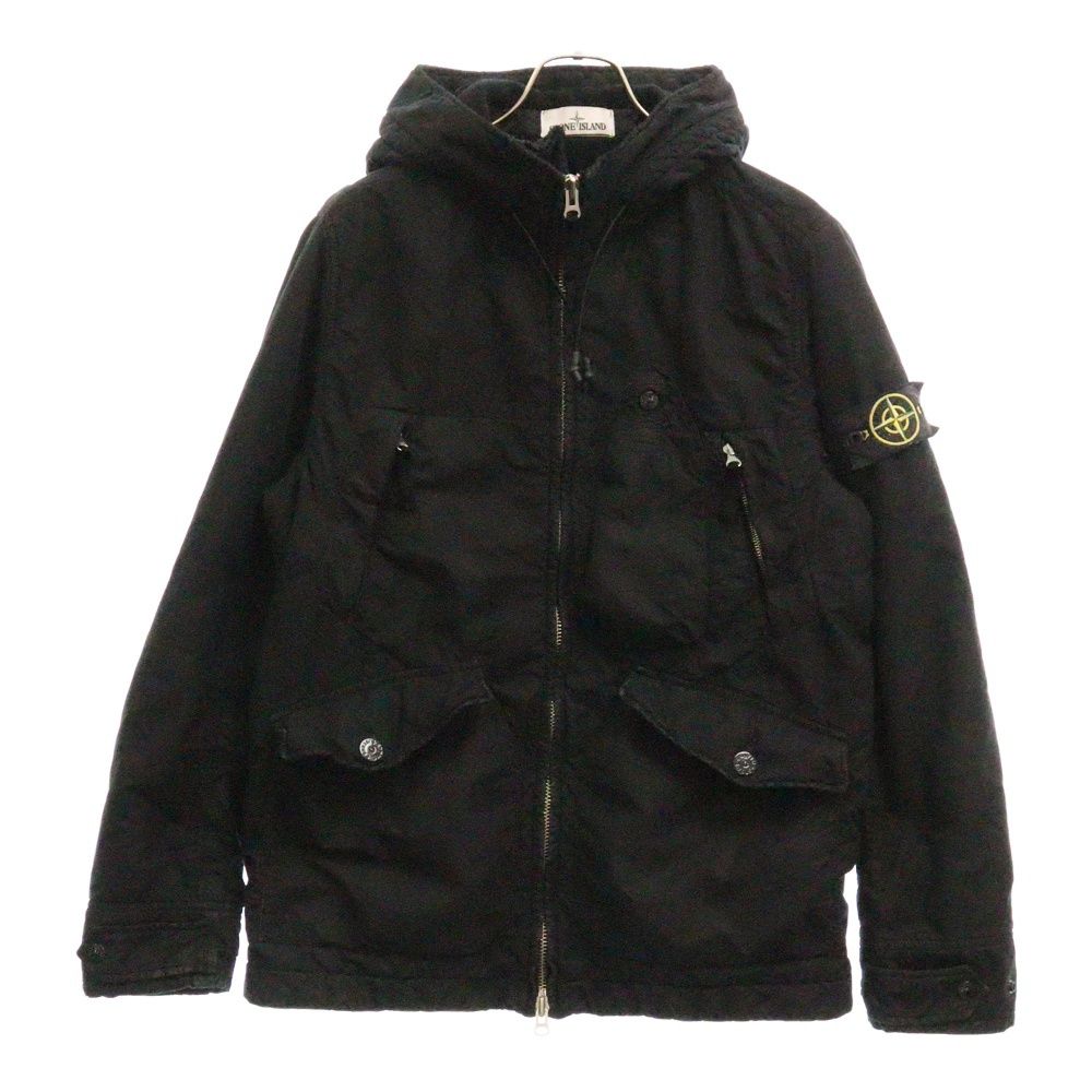 STONE ISLAND ストーンアイランド DAVID LIGHT TC デイビッド ライト ポリエステルジャケット ブラック 731540931