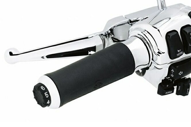 コントゥア ヒーテッドハンドグリップ ケーブルスロットル