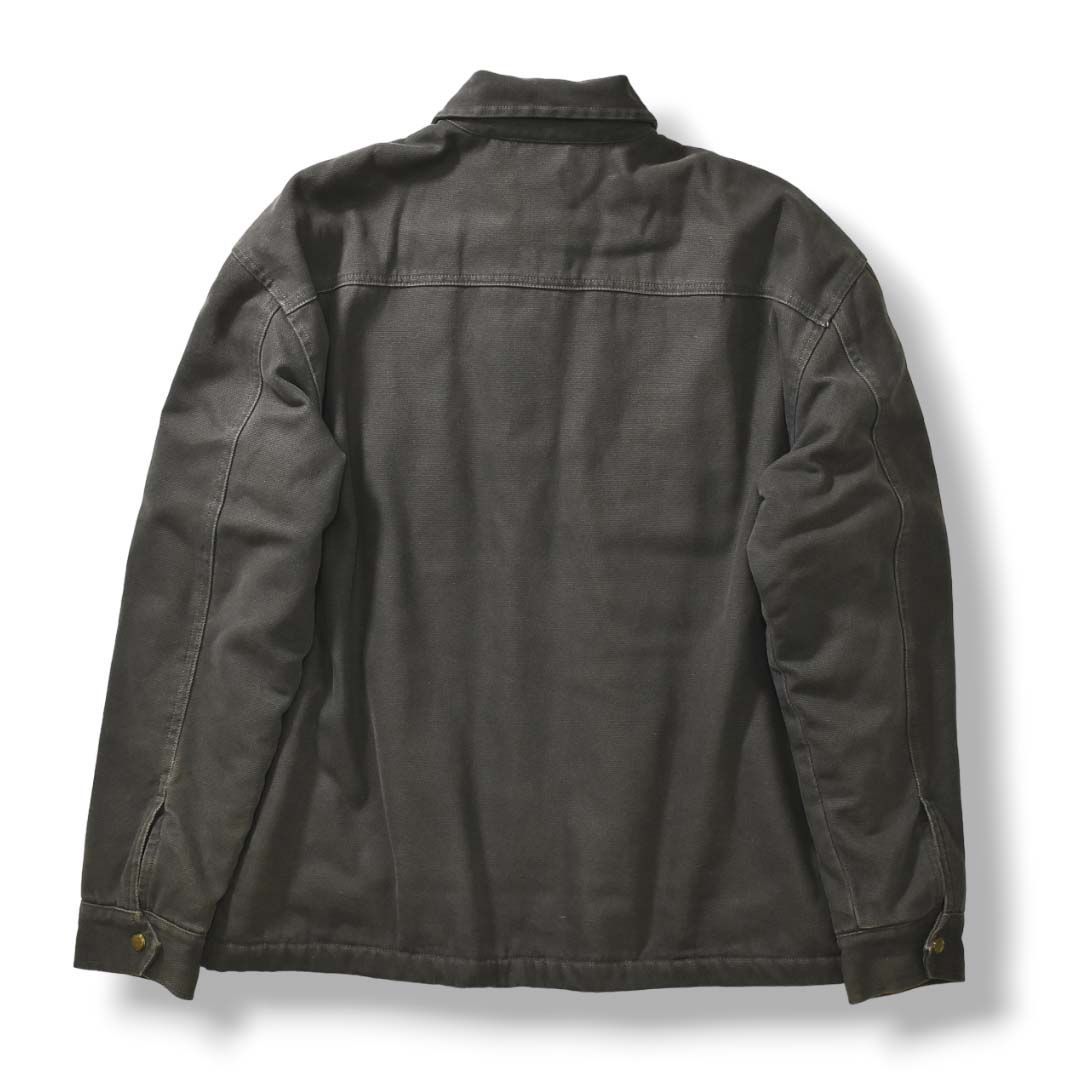 90's Dockers レザー スイングトップ 本革 ブラック L